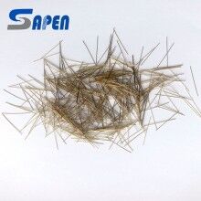 UHPC專(zhuān)用抗裂增韌橋梁專(zhuān)用鍍銅微絲鋼纖維